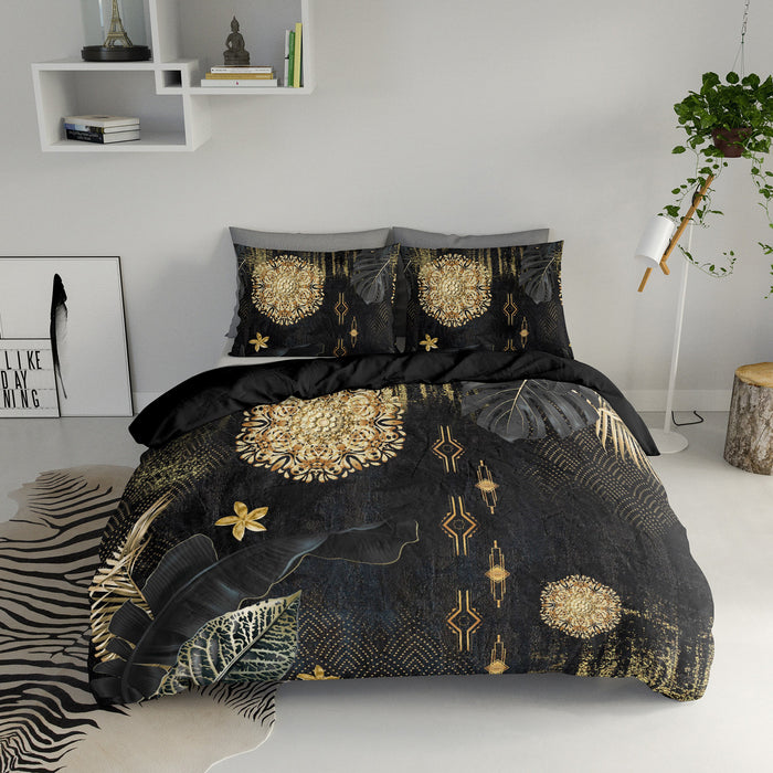 Y-NOT Palmbladeren Dekbedovertrek 140 x 240 cm