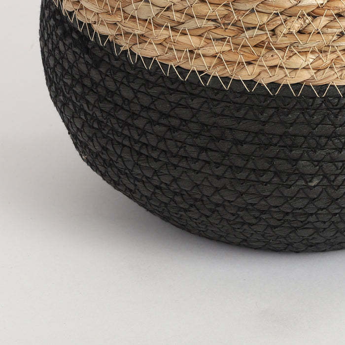 Mica Decorations Jorck Mand voor Planten - Set van 3 - Zwart