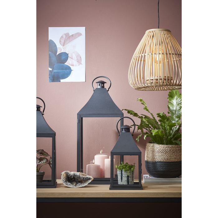 Mica Decorations Jorck Mand voor Planten - Set van 3 - Zwart