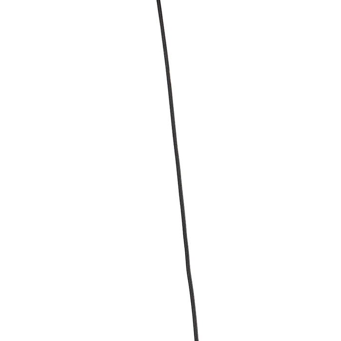 QAZQA Design hanglamp zwart met smoke glas 3-lichts 161,5 cm - Qara