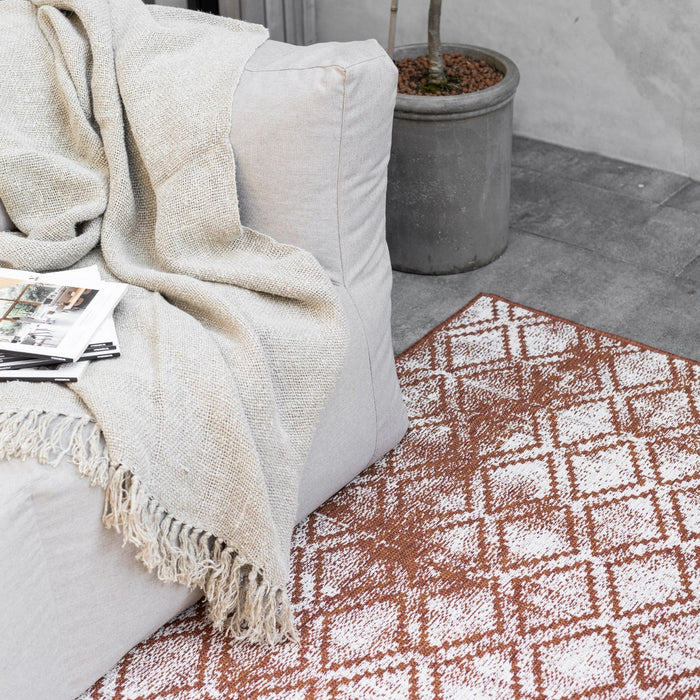 Eva Interior Buitenkleed Roest Frost 240 x 340 cm