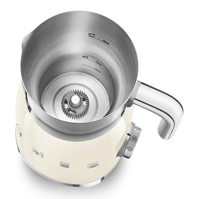 Smeg Elektrische Melkopschuimer Crème