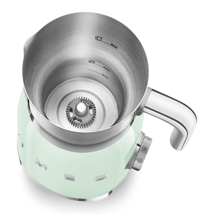 Smeg Elektrische Melkopschuimer Watergroen