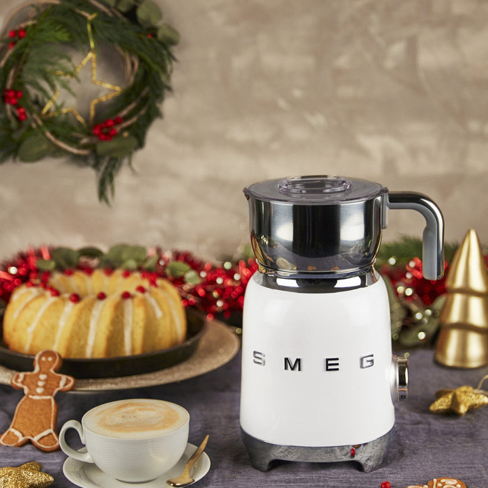 Smeg Elektrische Melkopschuimer Wit