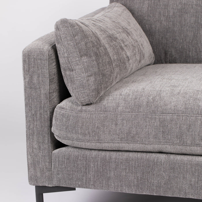 Zuiver Summer 7-zits Hoekbank - Antraciet