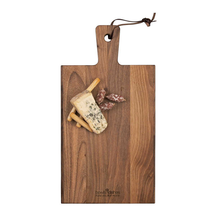 Bowls and Dishes Pure Walnut Wood Serveerplank 38 x 19,5 cm