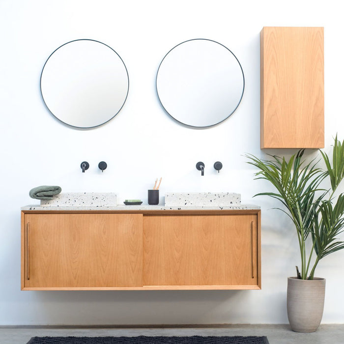 Going Objects - Badkamermeubel Terrazzo - Wastafel George I - Eik (150