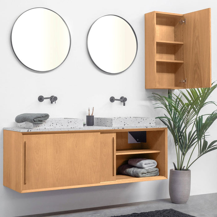 Going Objects - Badkamermeubel Terrazzo - Wastafel George I - Eik (150