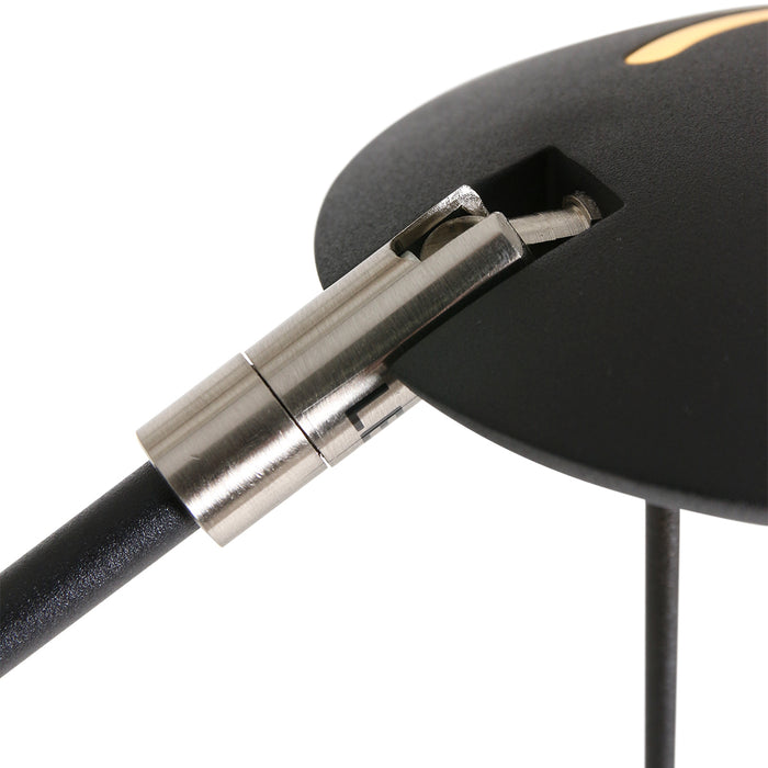 Steinhauer - vloerlamp - Zodiac LED - zwart - kunststof metaal -