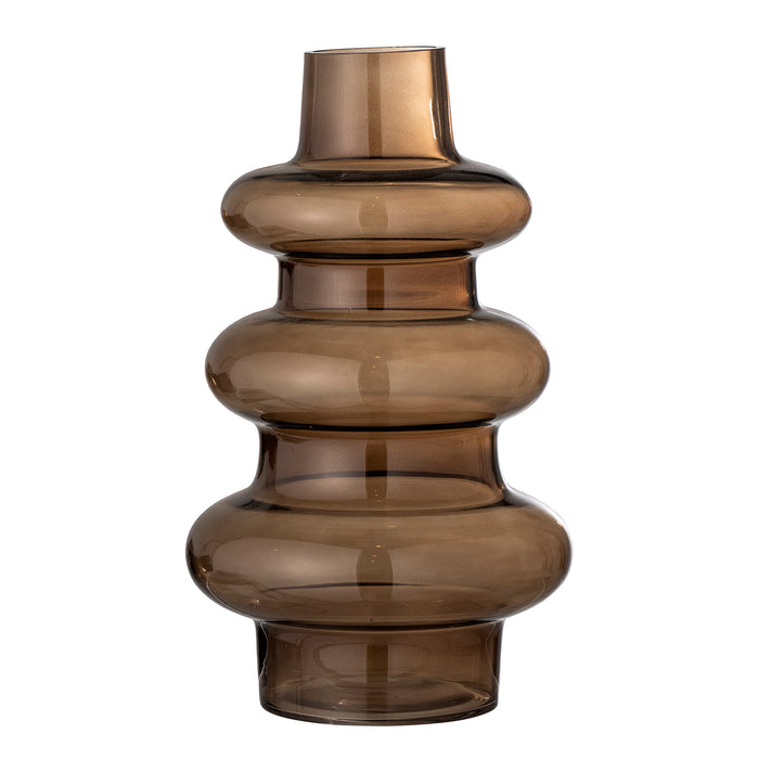 Bloomingville Rauke Vaas - Bruin