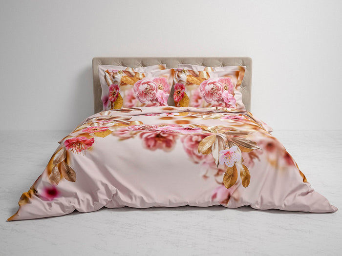 Heckett Lane Dekbedovertrek Katoen Twill Rosie - prism pink