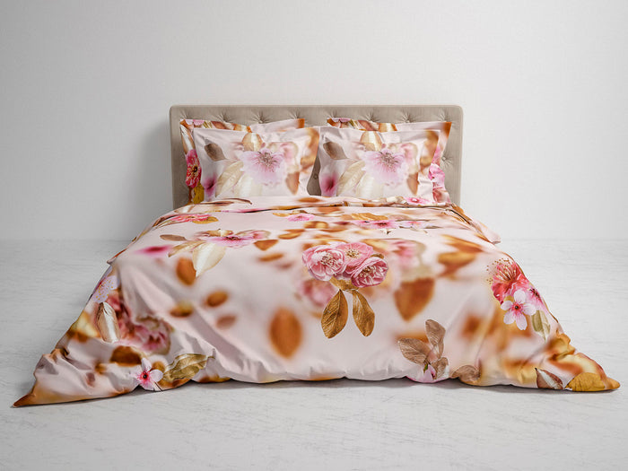 Heckett Lane Dekbedovertrek Katoen Twill Rosie - prism pink