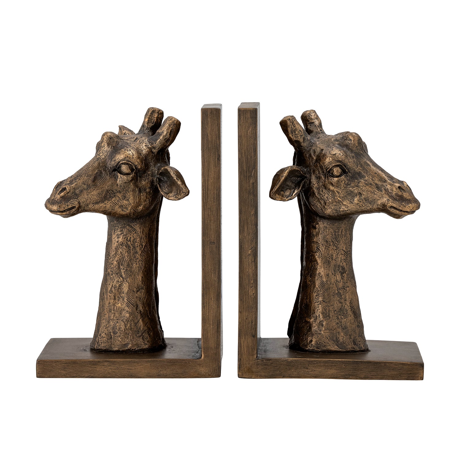 Bloomingville Frauke Boekensteun - Set van 2 - Brons