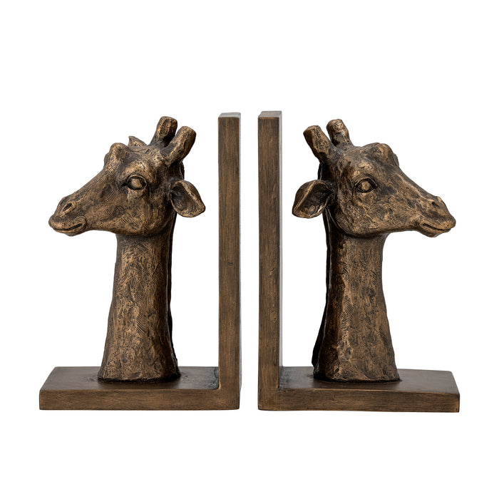 Bloomingville Frauke Boekensteun - Set van 2 - Brons