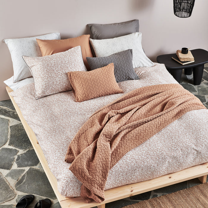 Vandyck Home 93 Satin Dekbedovertrek 140 x 200/220 cm - Toffee