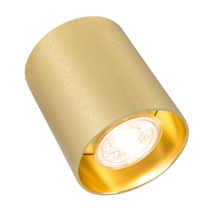 QAZQA Design opbouwspot goud GU10 50mm - Tubo