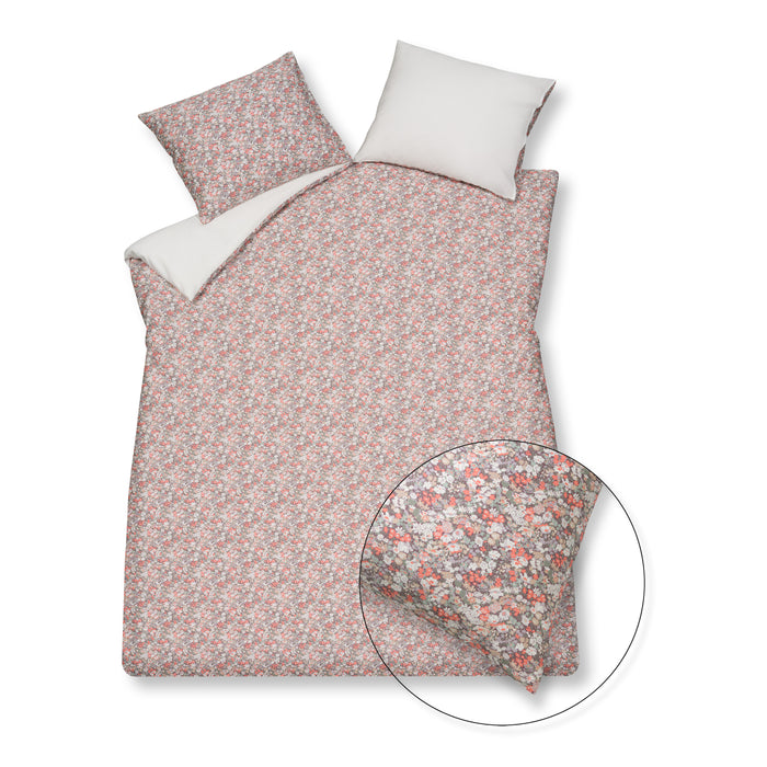 Vandyck Pure 62 Satin Flower Dekbedovertrek 200 x 200/220 cm - Multicolor