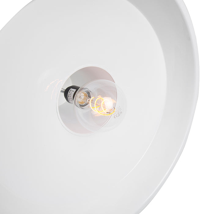 QAZQA Set van 2 industriële hanglampen zwart - Warrior