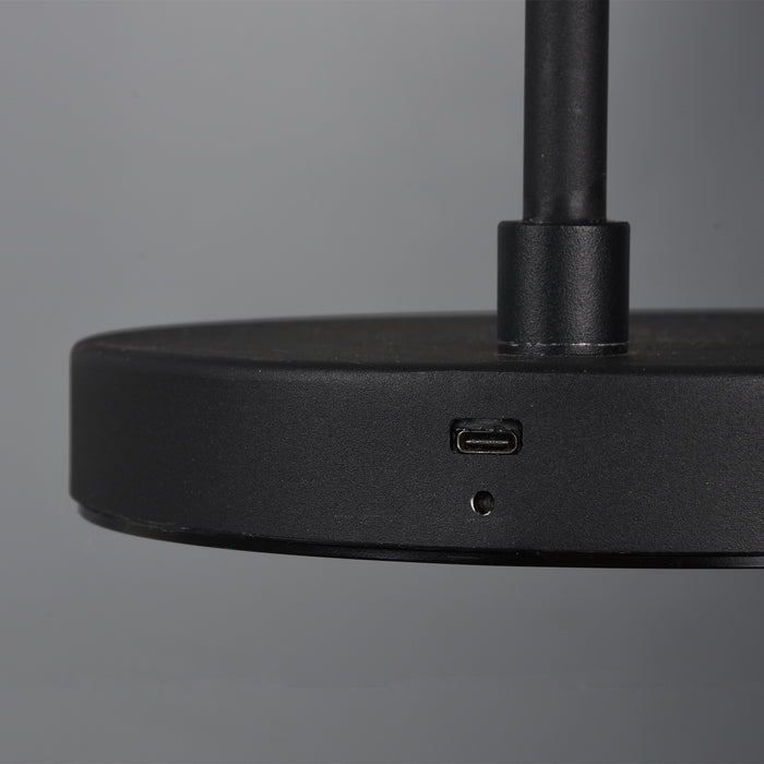 Reality Blake Oplaadbare Vloerlamp - Zwart