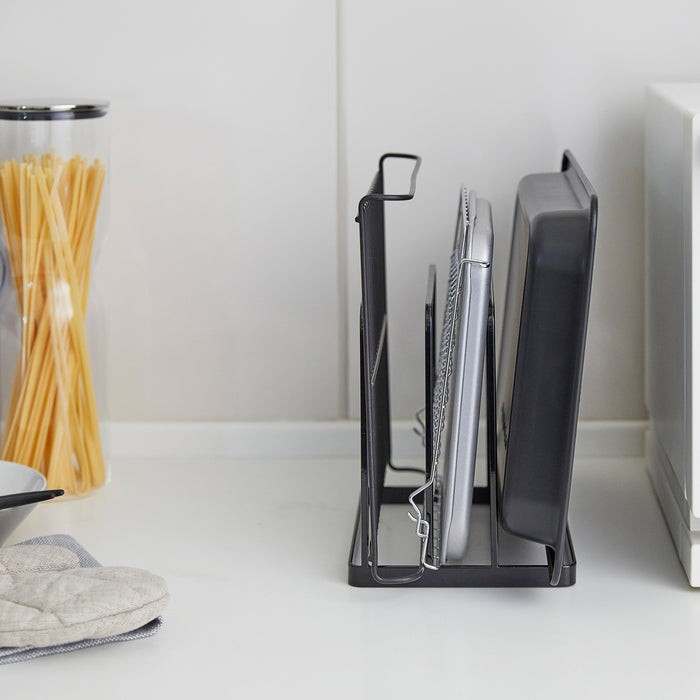 Yamazaki Tower Dienbladen Standaard - Zwart