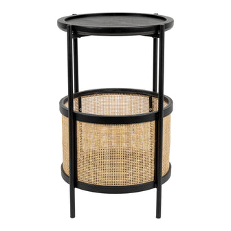 by fonQ Wave Bijzettafel - Zwart