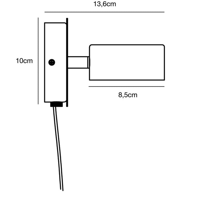 Nordlux Clyde Wandlamp LED 3-Step Dim
