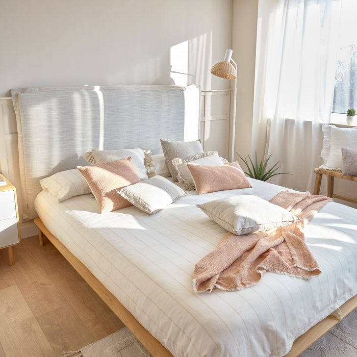 Kave Home Casilda Kussensloop 30 x 50 cm - Roze