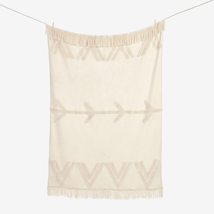 Kave Home Nila Plaid 130 x 170 cm - Wit