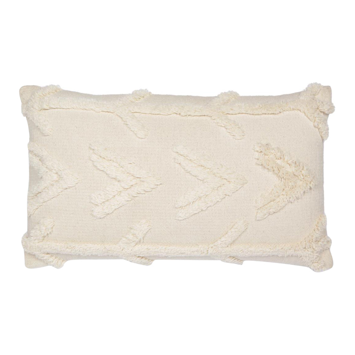 Kave Home Nila Kussenhoes 30 x 50 cm - Wit