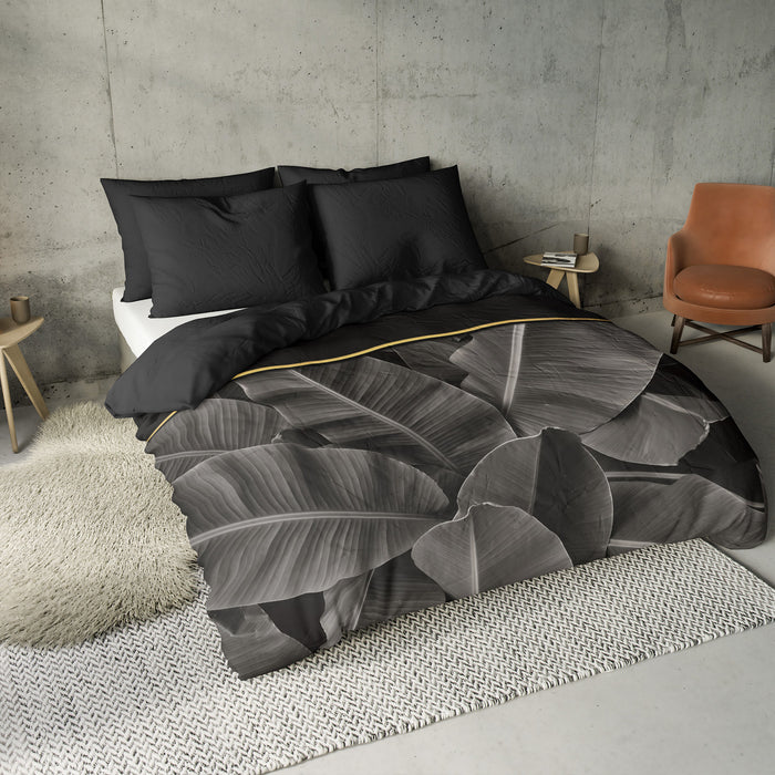 Y-NOT Bladeren Dekbedovertrek 240 x 240 cm