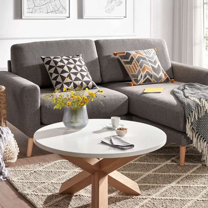 Kave Home Lotus Salontafel Ø 65 cm - Wit