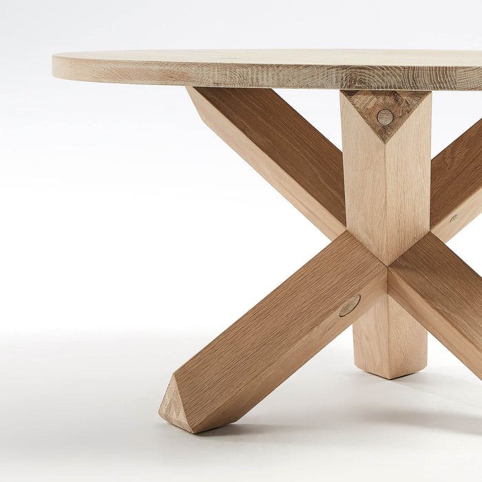 Kave Home Lotus Salontafel Ø 65 cm - Eikenhout