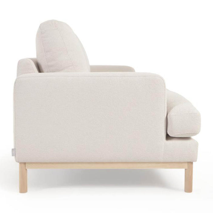 Kave Home Mihaela 3-Zitsbank - Wit