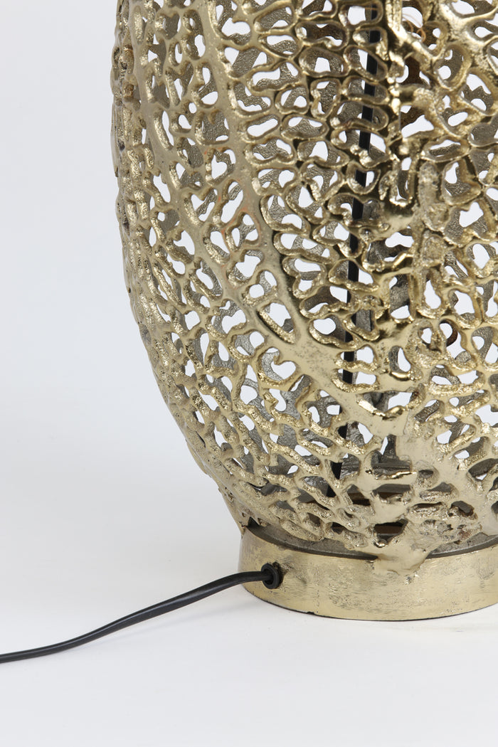 Light & Living - Tafellamp SINULA - Ø24x40cm - Goud