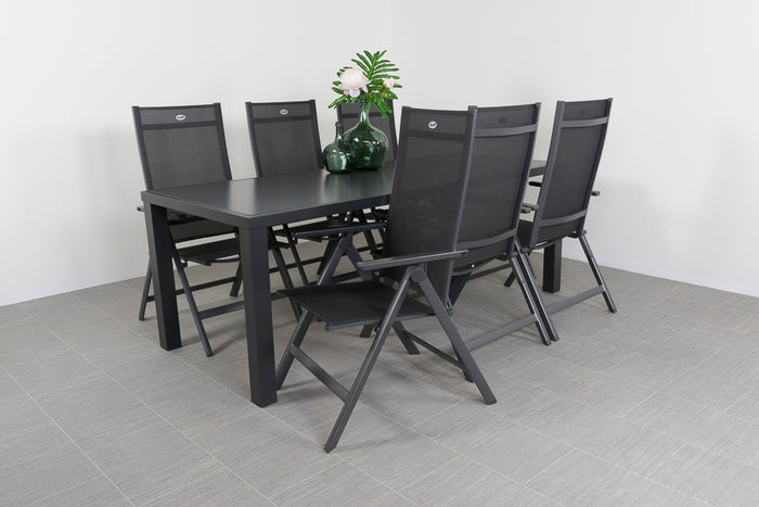 Hartman Aruba|Alma 210 cm. tuinset - 7-delig verstelbaar