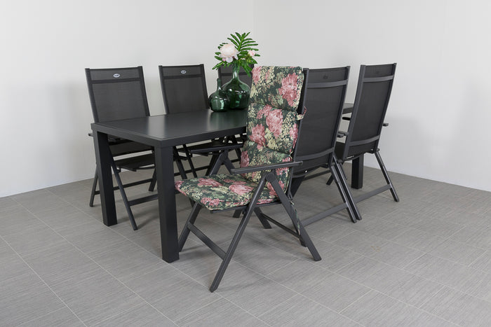 Hartman Aruba|Alma 210 cm. tuinset - 7-delig verstelbaar