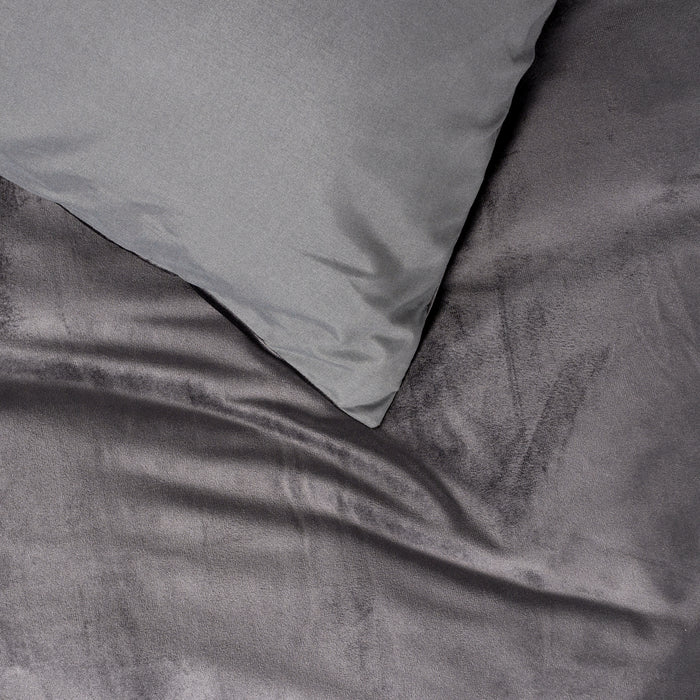 Y-NOT Fluweel Dekbedovertrek 140 x 220 cm