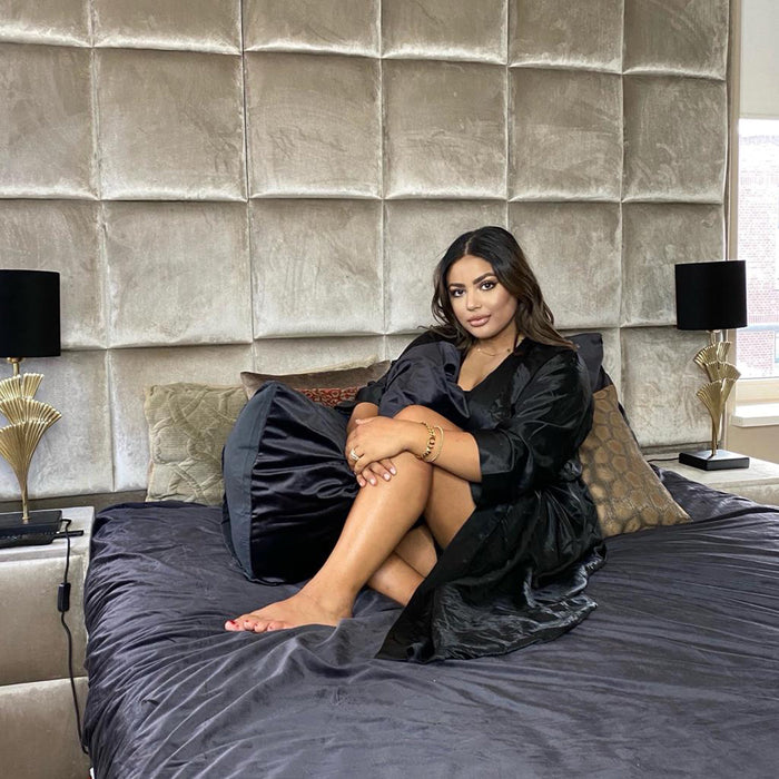 Y-NOT Fluweel Dekbedovertrek 140 x 220 cm