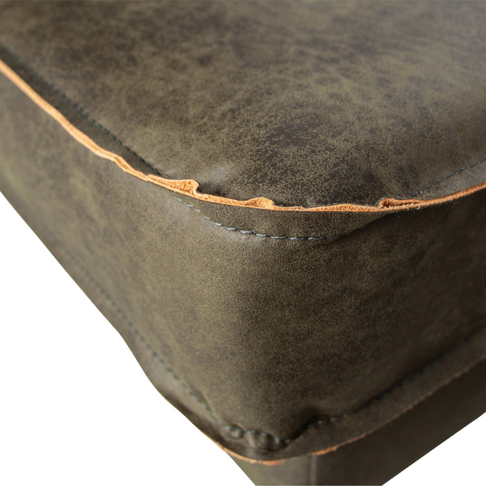 WOOOD Rodeo Daybed Rechts - Eco-leder -  Army