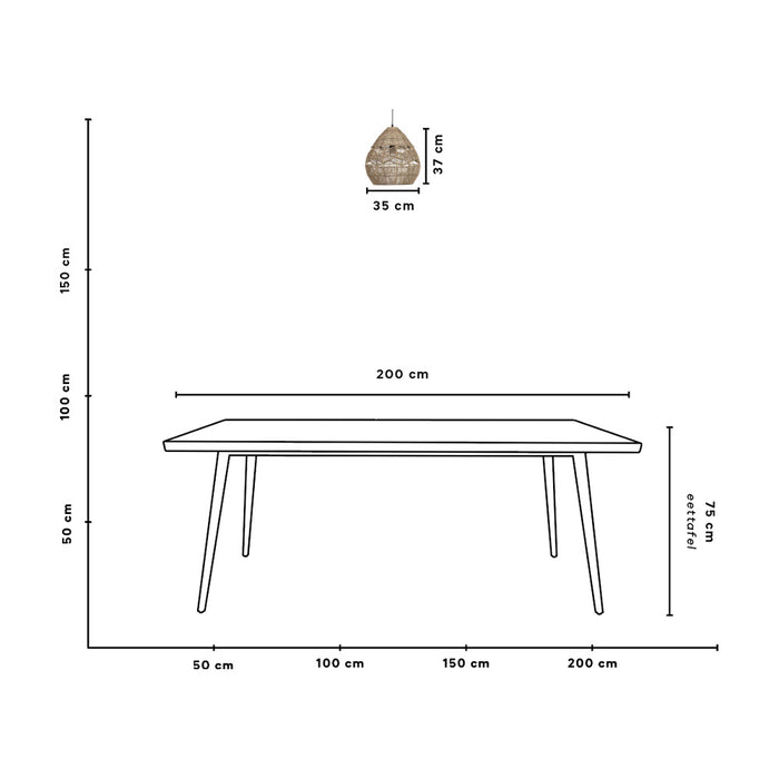 WOOOD Adelaide Hanglamp