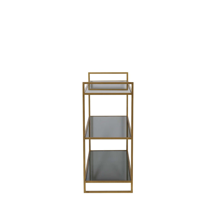 Light & Living Kast 3L 100x40x90 cm MARIKI glas smoke-goud