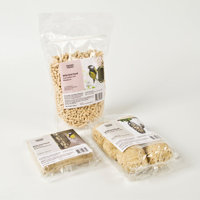 SingingFriend Recycle Pakket incl. Voeders en Vogelvoer