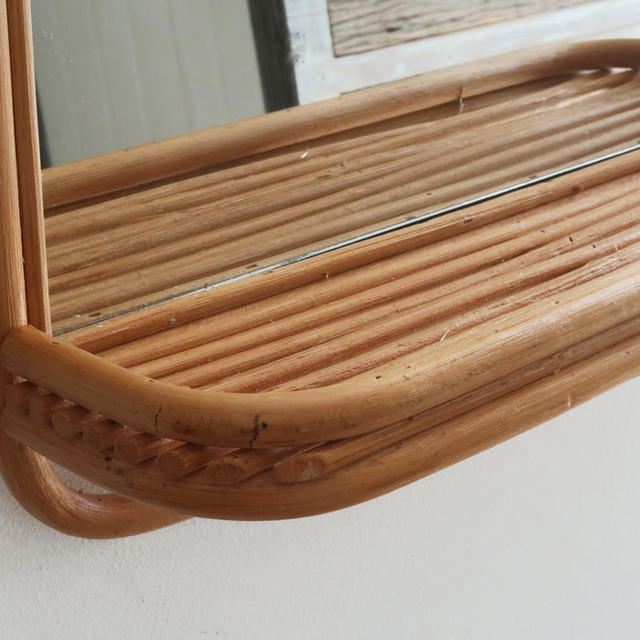 Puhlmann Rotan Spiegel - H 60 x B 45 cm