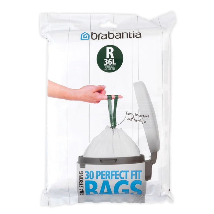 Brabantia Type R PerfectFit Afvalzak Dispenser 36 Liter - 30 zakken