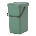 Brabantia Sort & Go Afvalemmer / Opberger 12 L - Groen
