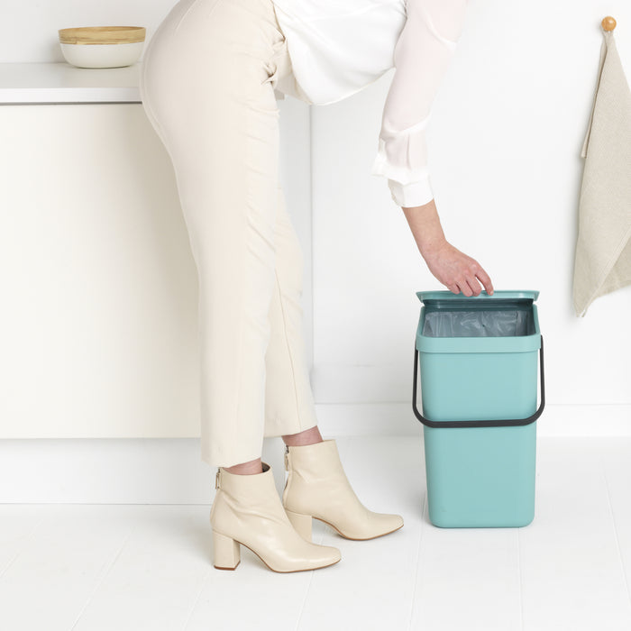 Brabantia Sort & Go Afvalemmer 25 Liter - Mingreen