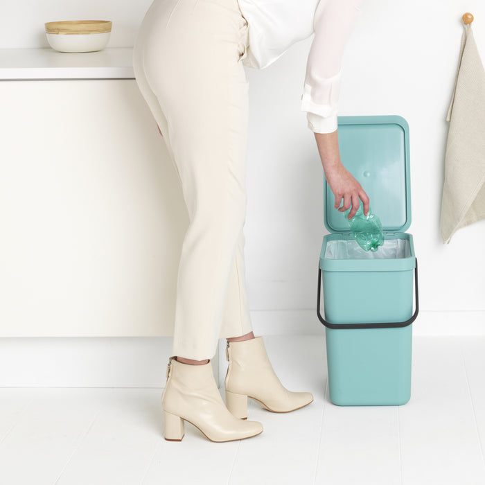 Brabantia Sort & Go Afvalemmer 25 Liter - Mingreen