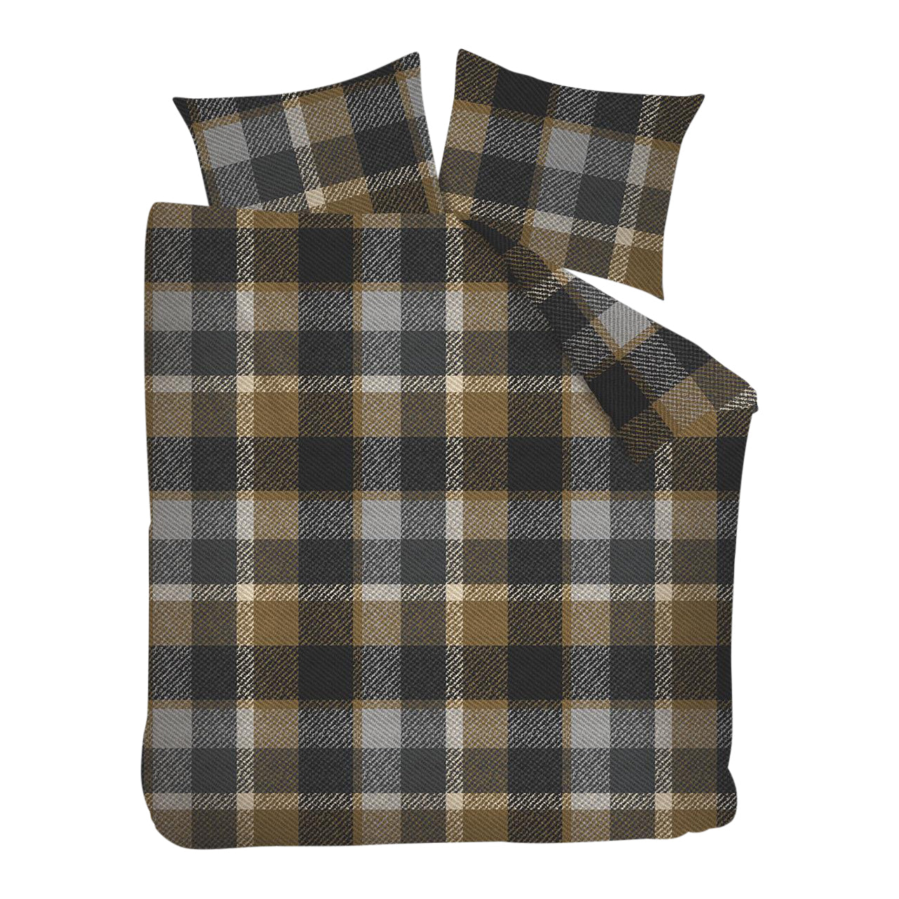 Beddinghouse Marnix Dekbedovertrek 240 x 200/220 cm - Grijs