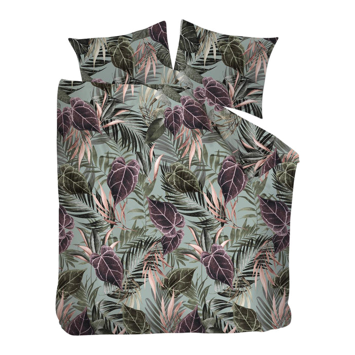 Beddinghouse Ohema Dekbedovertrek 200 x 200/220 cm - Groen