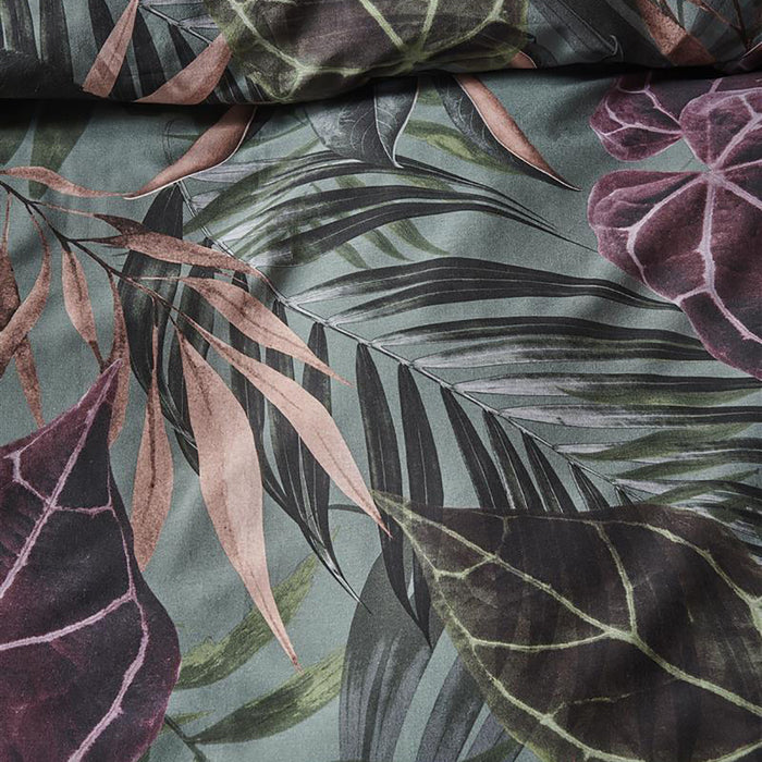 Beddinghouse Ohema Dekbedovertrek 200 x 200/220 cm - Groen